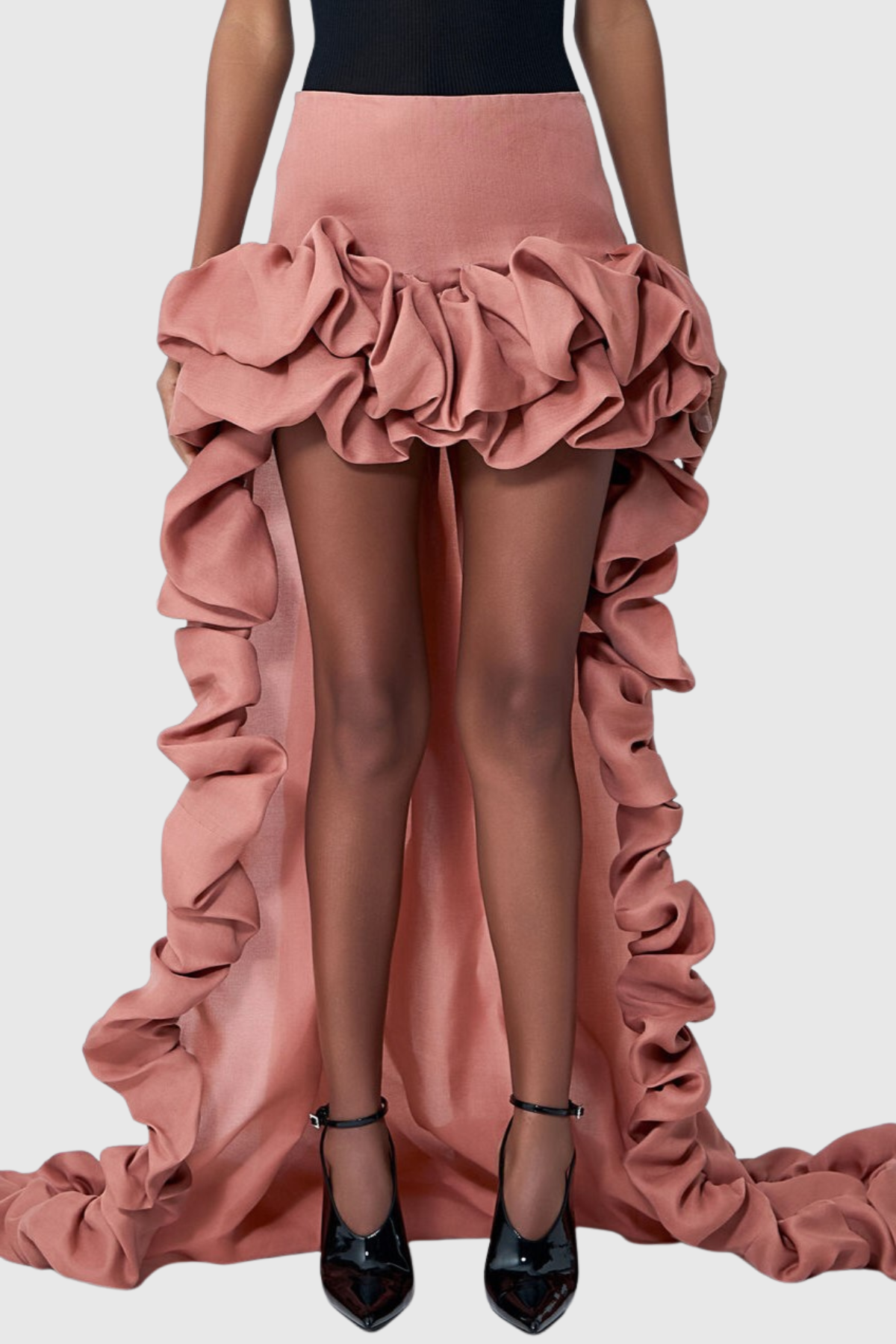 Janice Ruffle Skirt - Pink