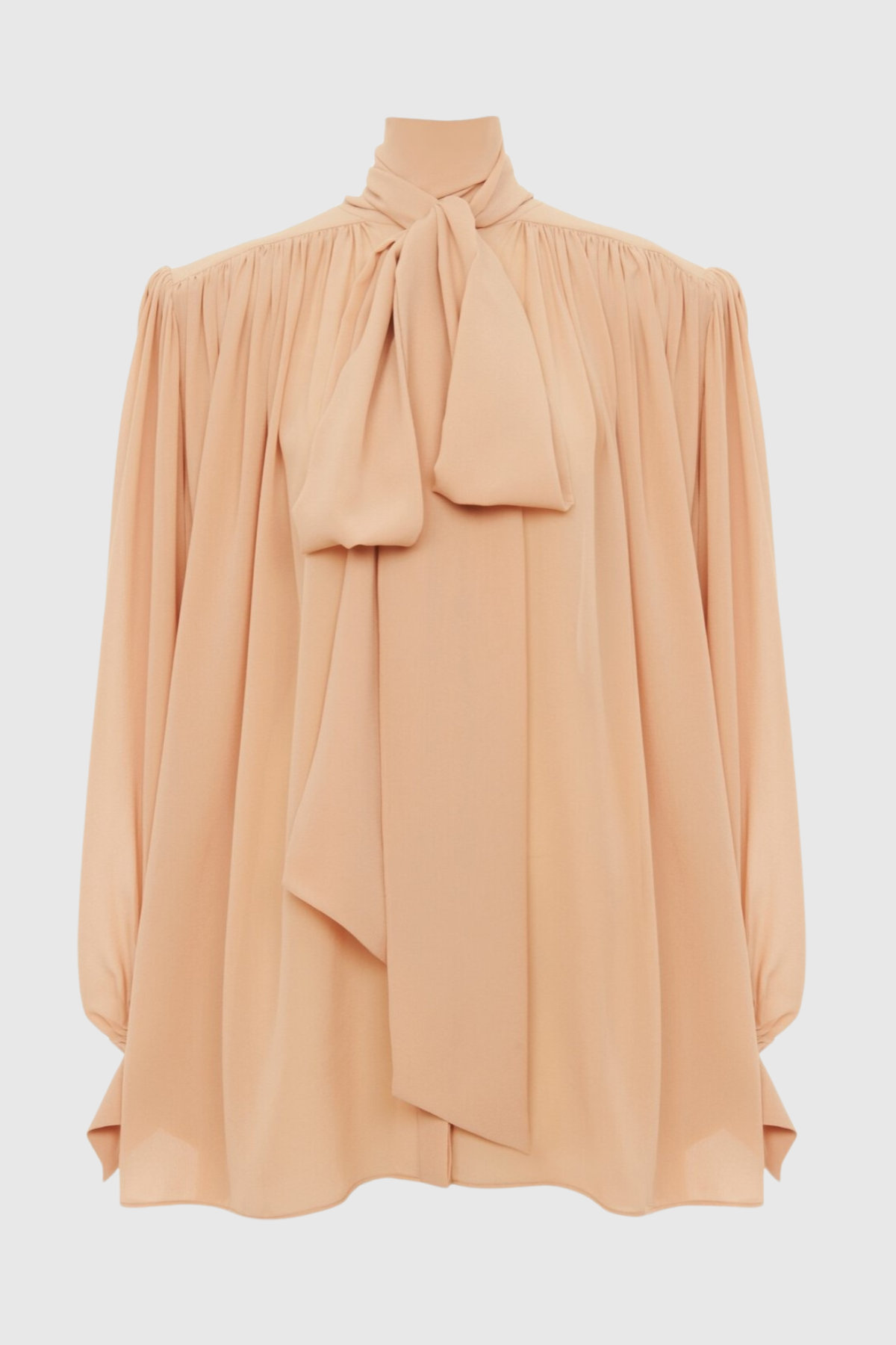 Javan Bow Gathered Blouse