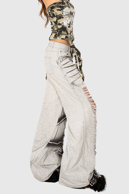 Jayden Tie Dye Ripped Jeans