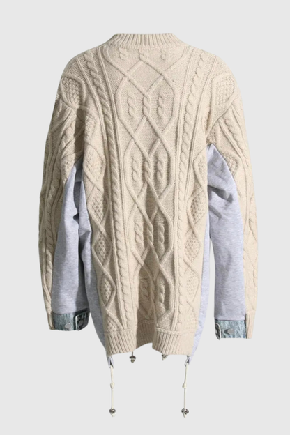 Jaylen Deconstruct Knit Sweater
