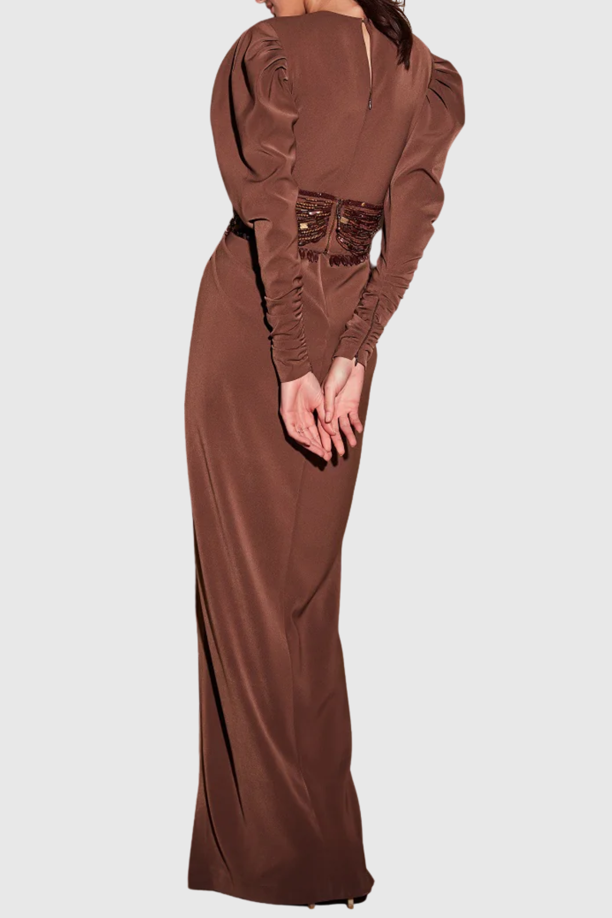 Jeanette Beaded Embellished Maxi Dress