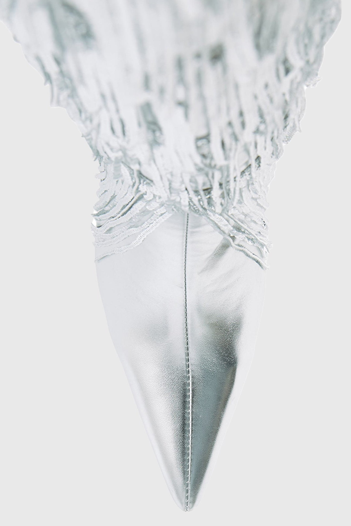 Jesiah Sequin Fringe Knee High Boots