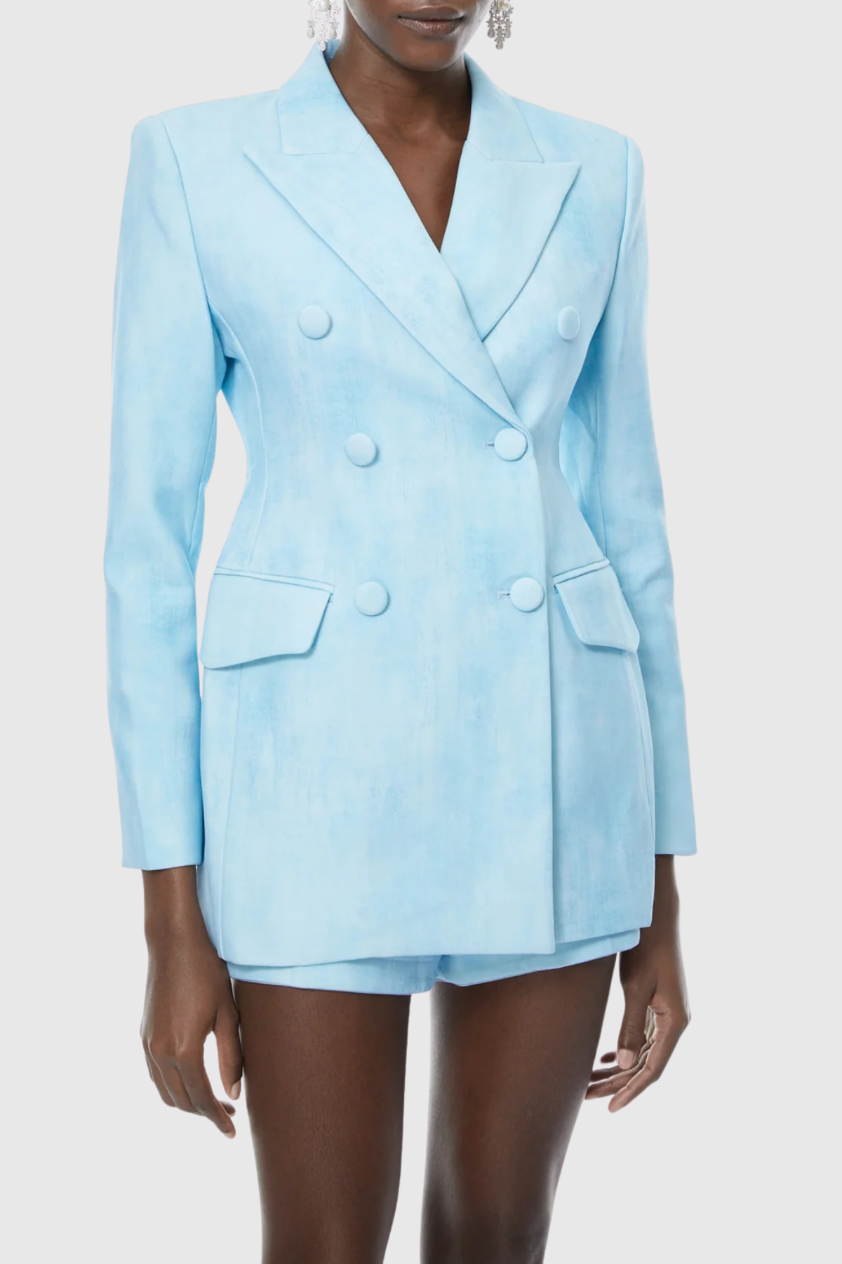 Jessamy Double Breasted Blazer & Shorts Set