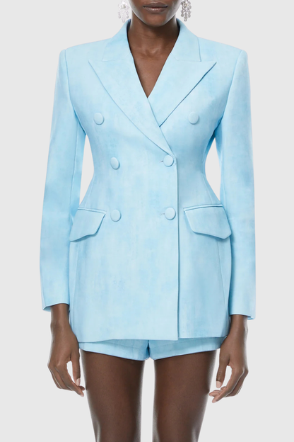 Jessamy Double Breasted Blazer & Shorts Set