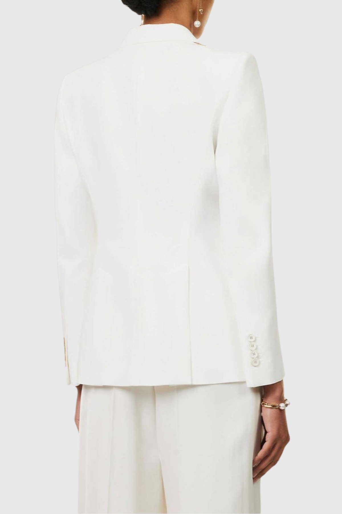 Jezreel Crystal Embellished Blazer & Pants Set