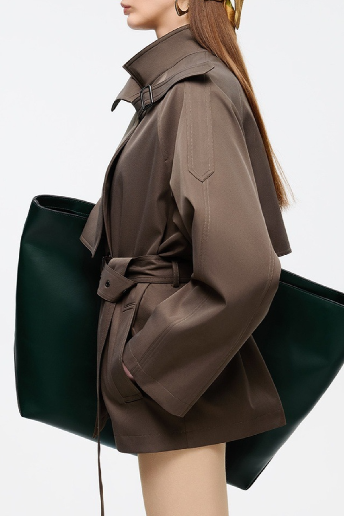 Joella Belted Trench