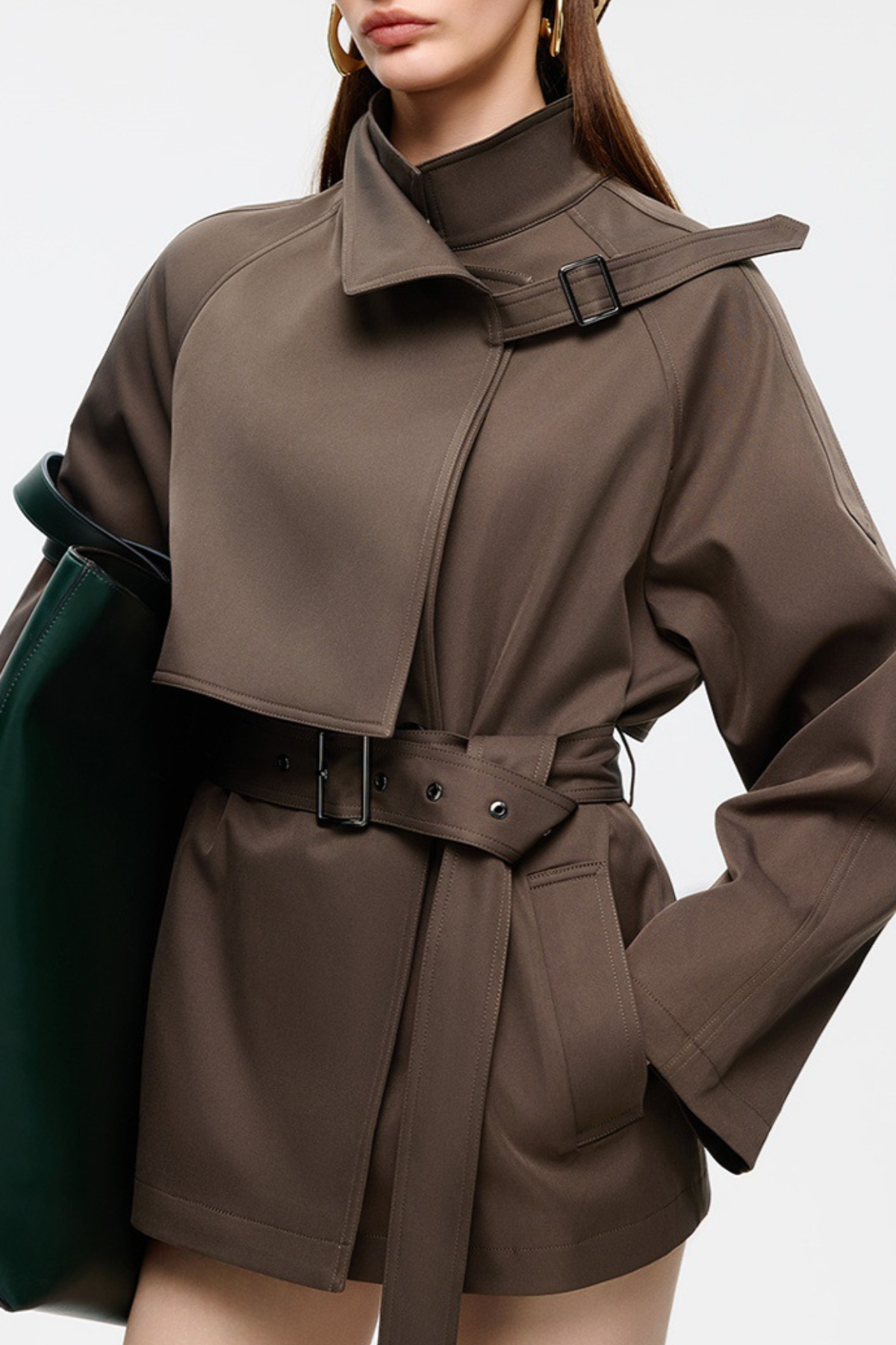 Joella Belted Trench