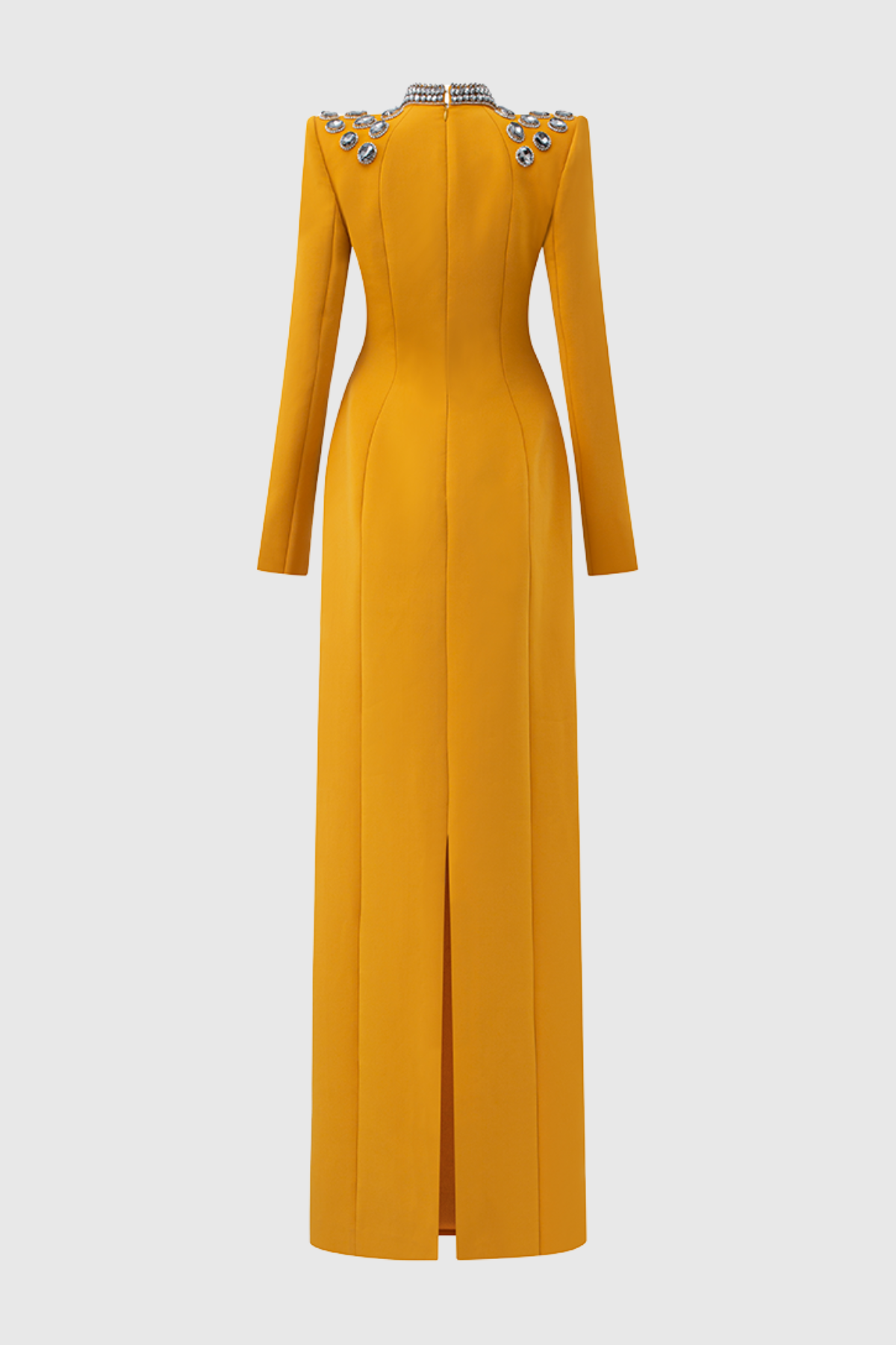 Jonahe Crystal Choker Embellished Maxi Dress