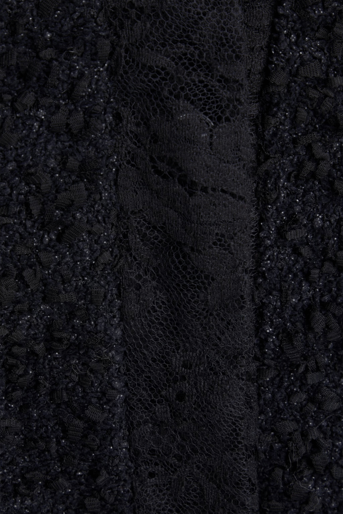 Juria Lace Shirt - Black
