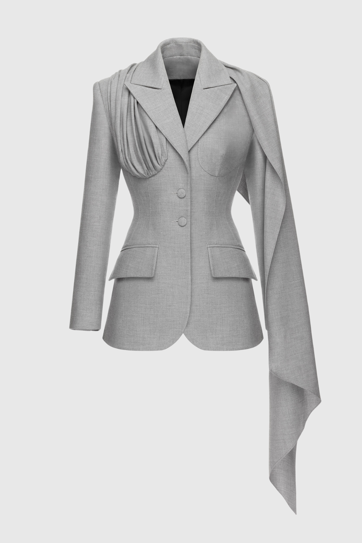 Jylia Scarf Blazer