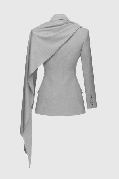 Jylia Scarf Blazer