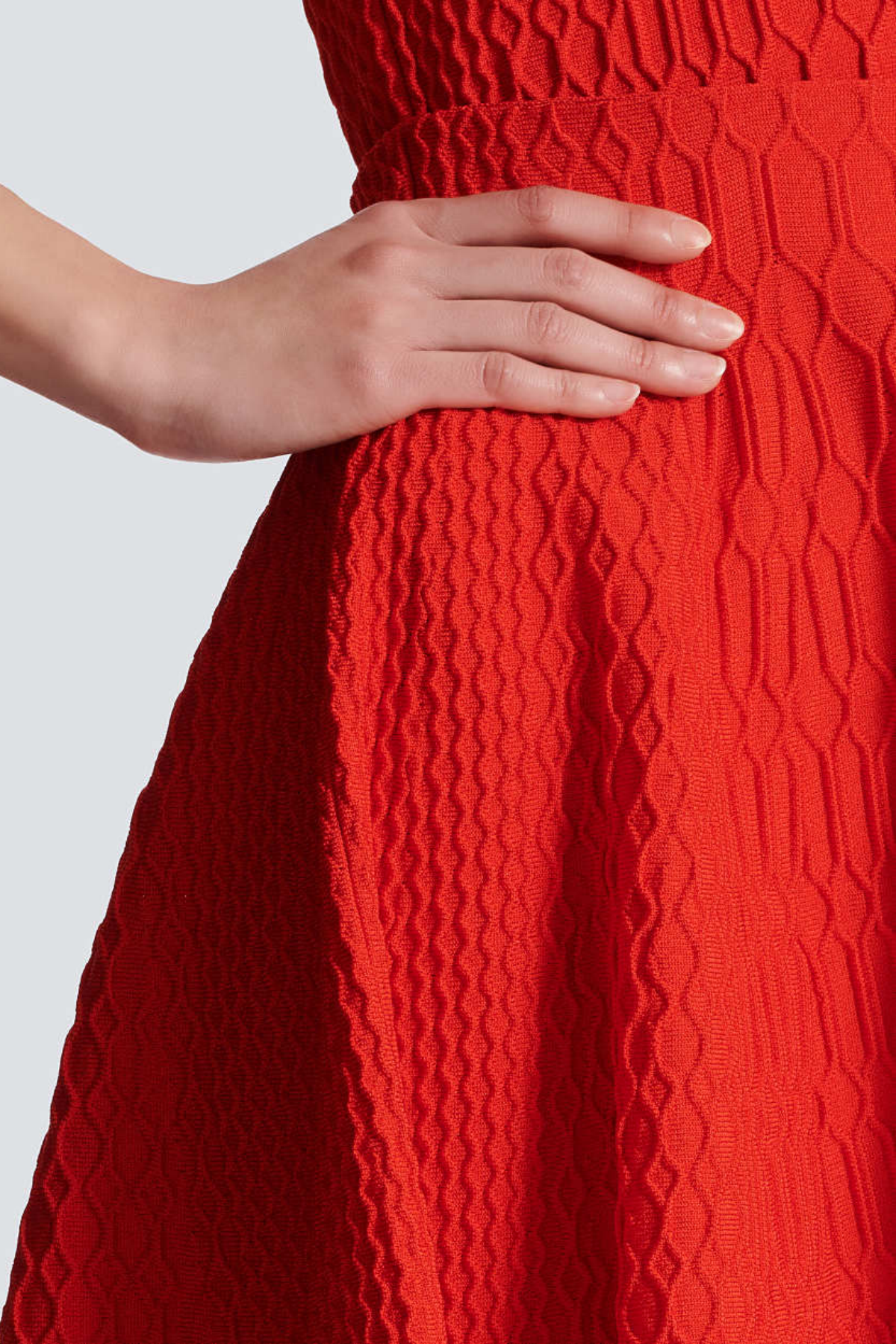 Kabin Sleeveless Knit Top - Red