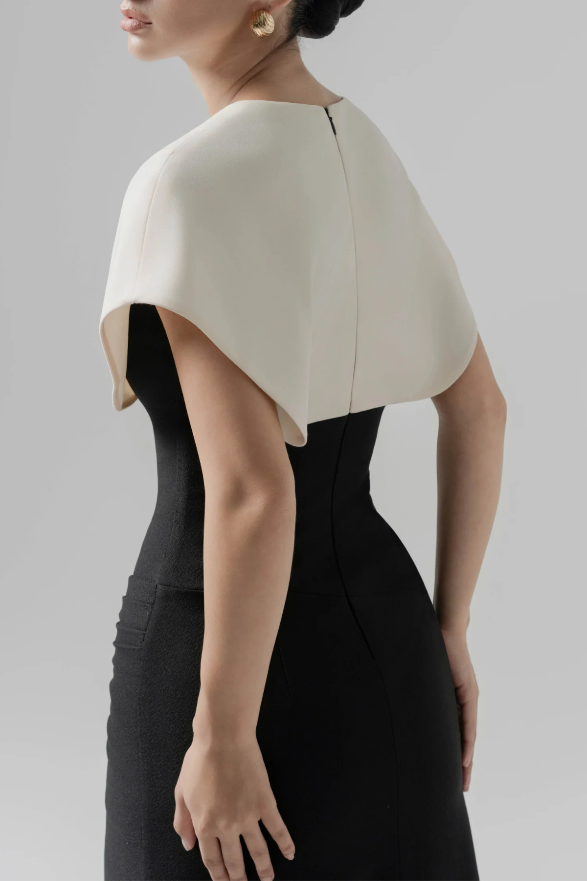 Kaelie Contrast Jacket & Maxi Skirt Set