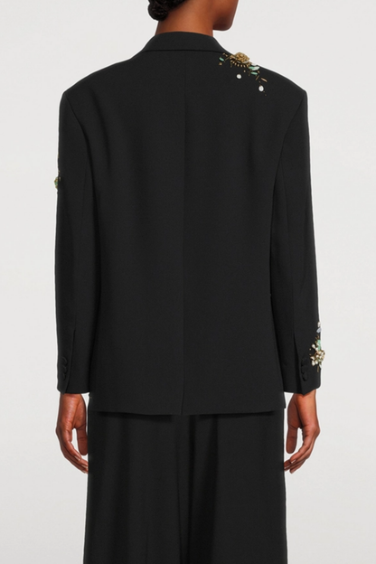 Kaha Beaded Embellished Blazer