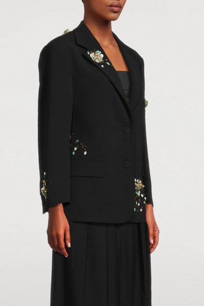 Kaha Beaded Embellished Blazer