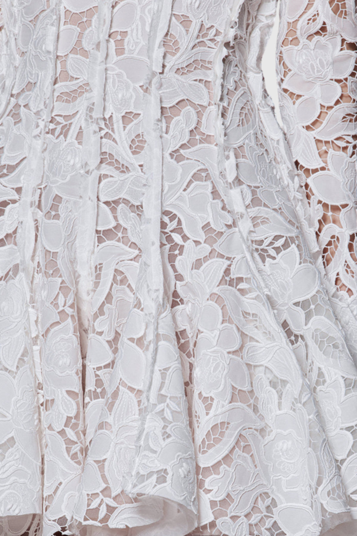 Kaito Floral Lace Mini Dress