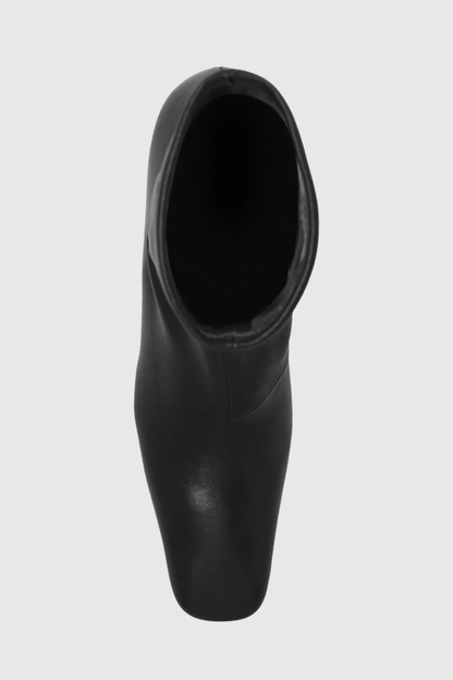 Keland Leather Ankle Boots - Black