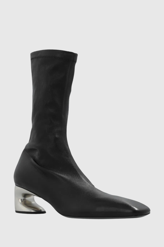 Keland Leather Ankle Boots - Black