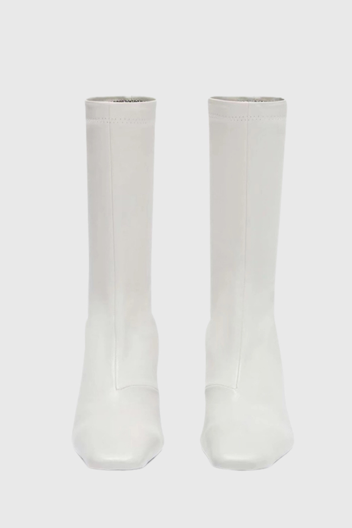 Keland Leather Ankle Boots - White