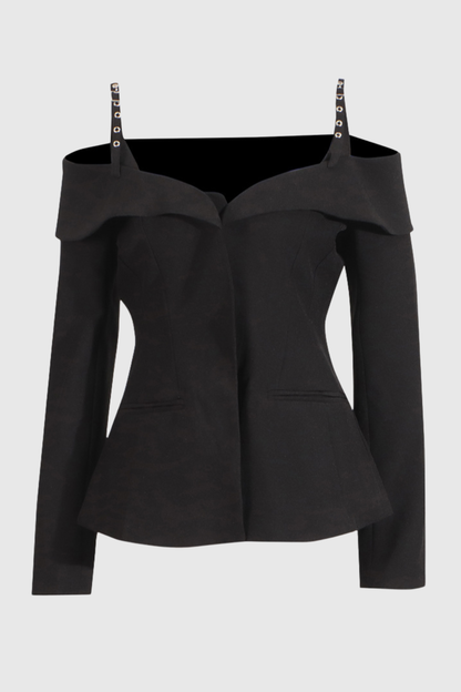 Kerensa Off Shoulder Jacket