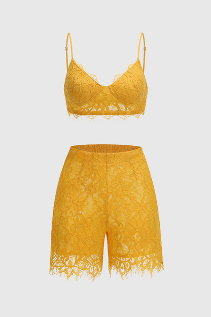 Kiffany Lace Three Piece Set