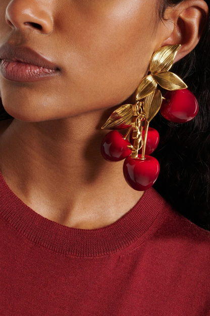 Klarara Cherry Earrings
