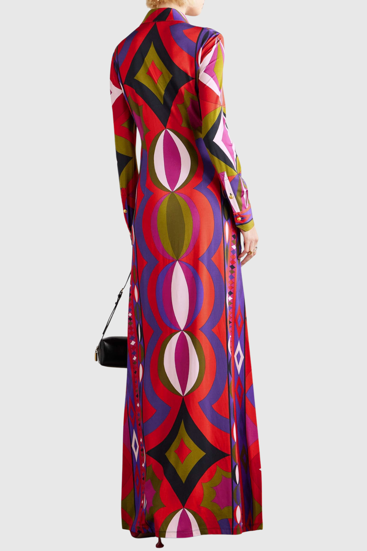 Kmilie Abstract Print Maxi Dress