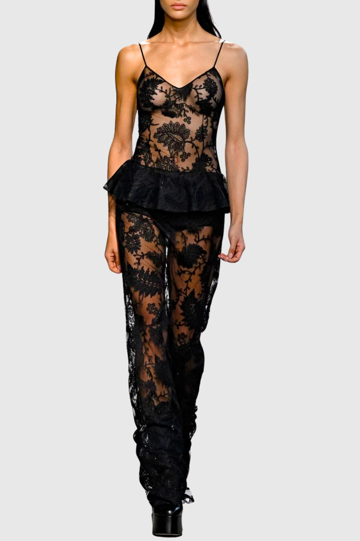 Knute Floral Lace Maxi Dress