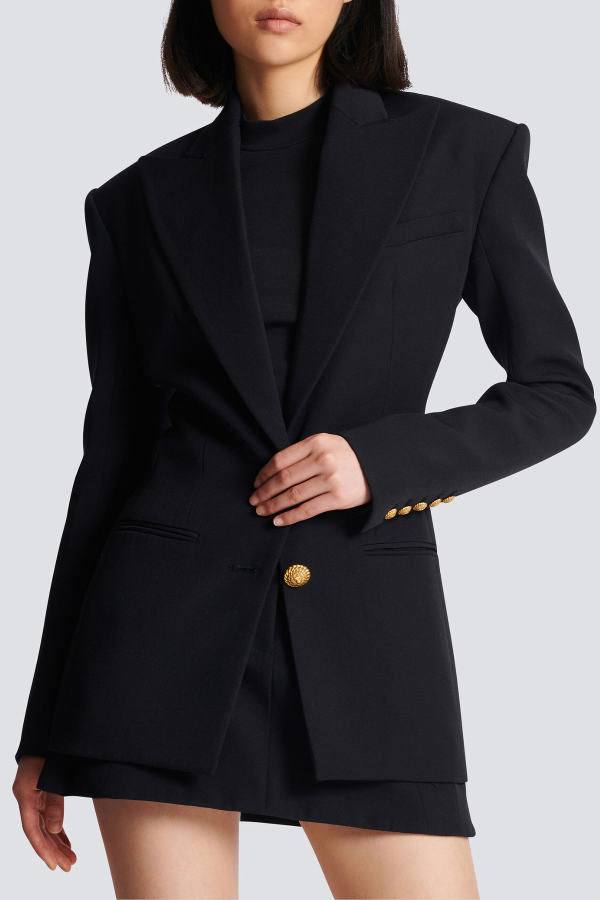 Koae 2-buttoned Blazer - Black