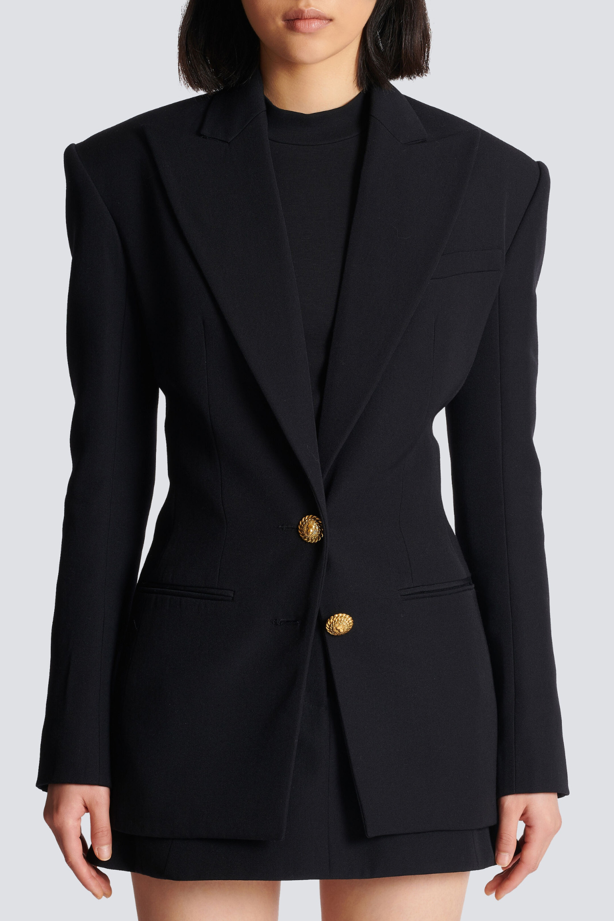 Koae 2-buttoned Blazer - Black