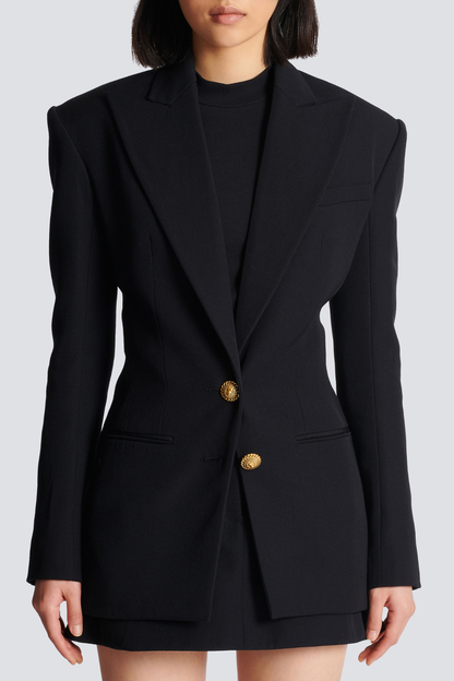 Koae 2-buttoned Blazer - Black