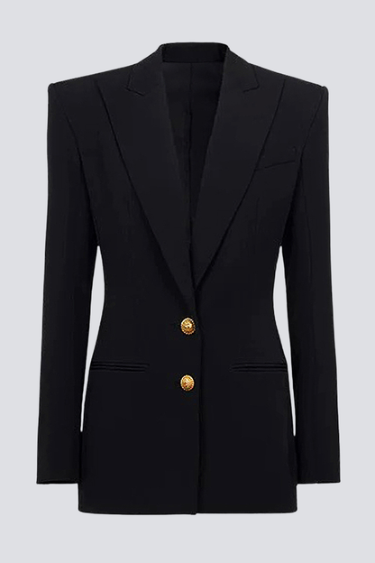 Koae 2-buttoned Blazer - Black