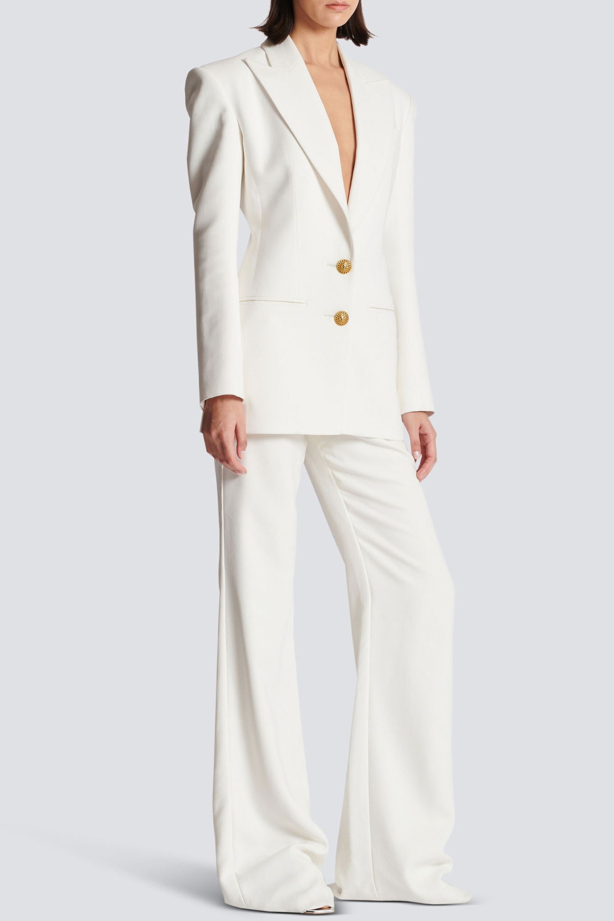 Koae 2-buttoned Blazer - White