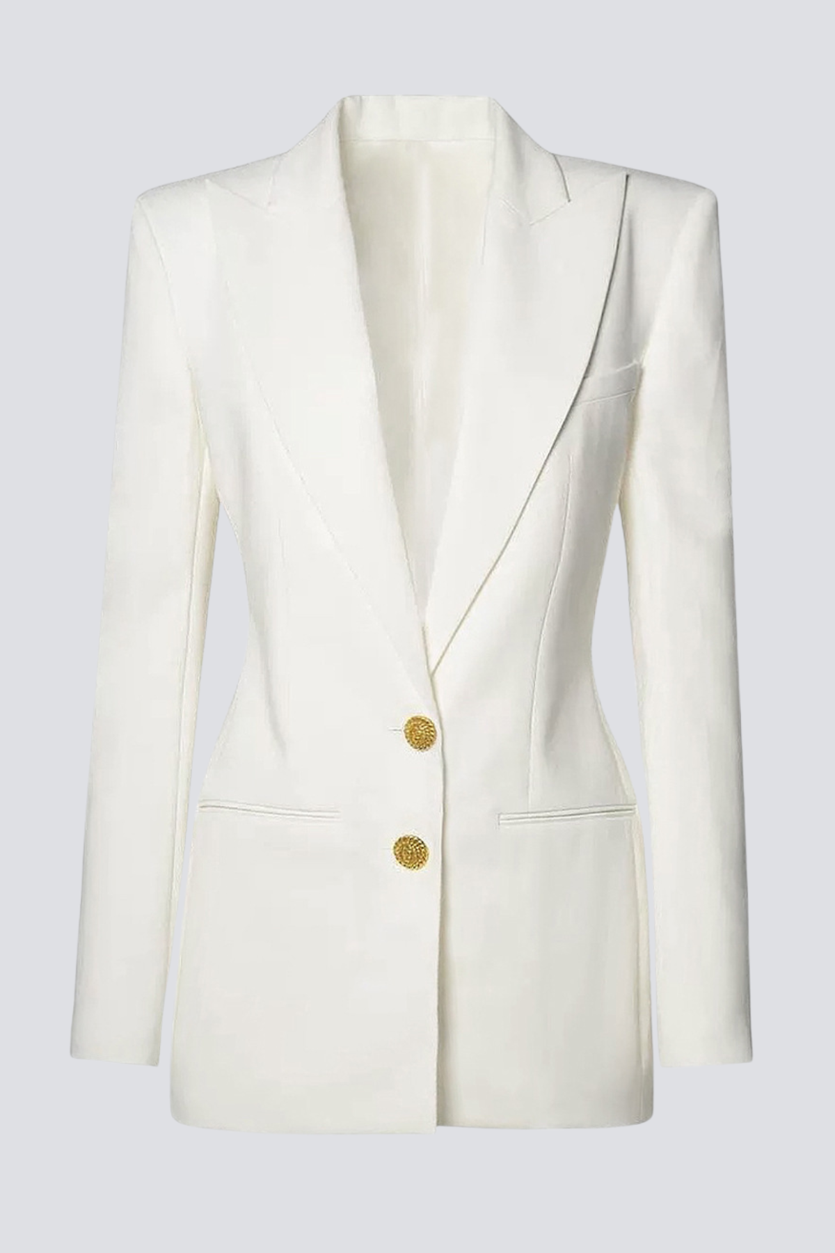 Koae 2-buttoned Blazer - White