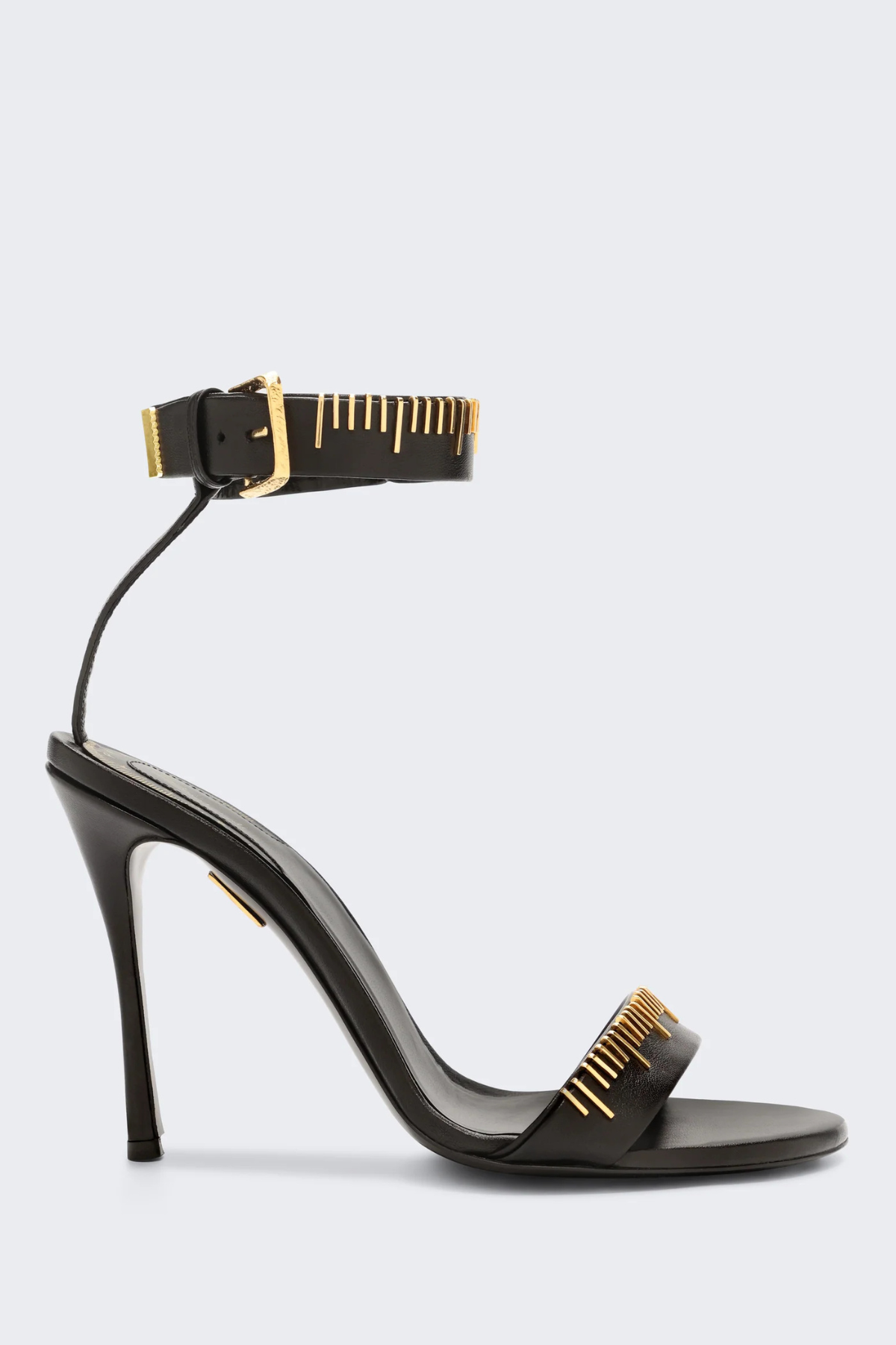 Kormla  Measuring Tape Sandals - Black