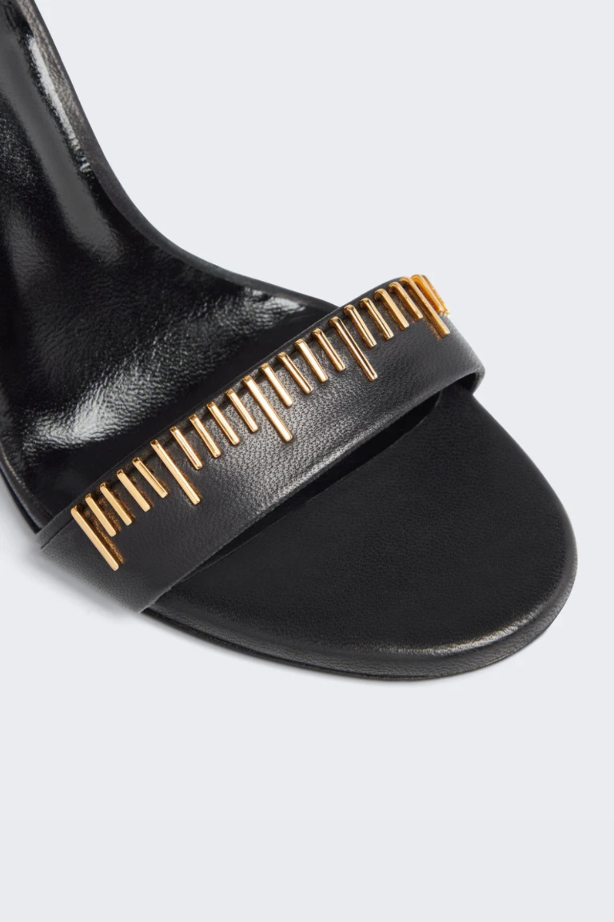 Kormla  Measuring Tape Sandals - Black