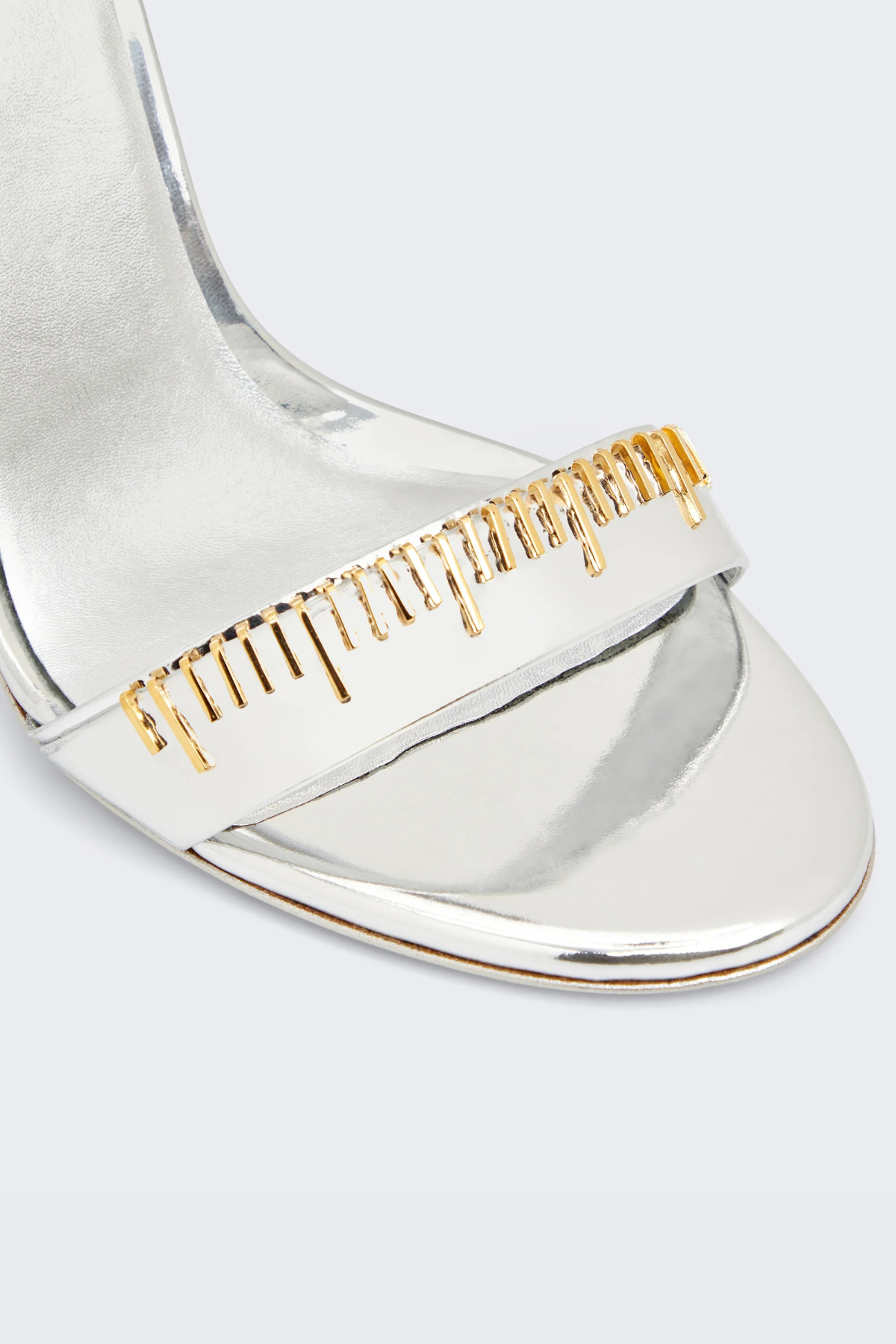 Kormla  Measuring Tape Sandals - Silver