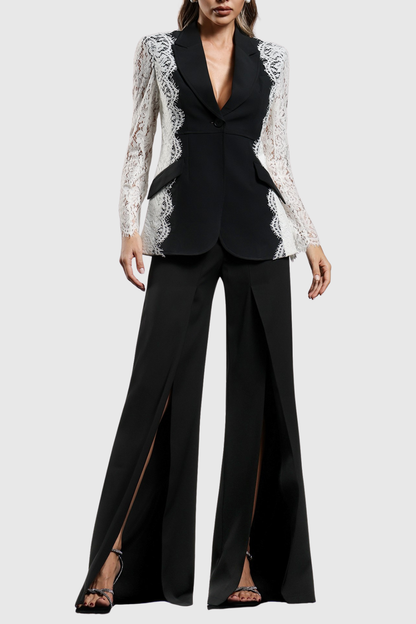 Kottya Lace-trimmed Blazer