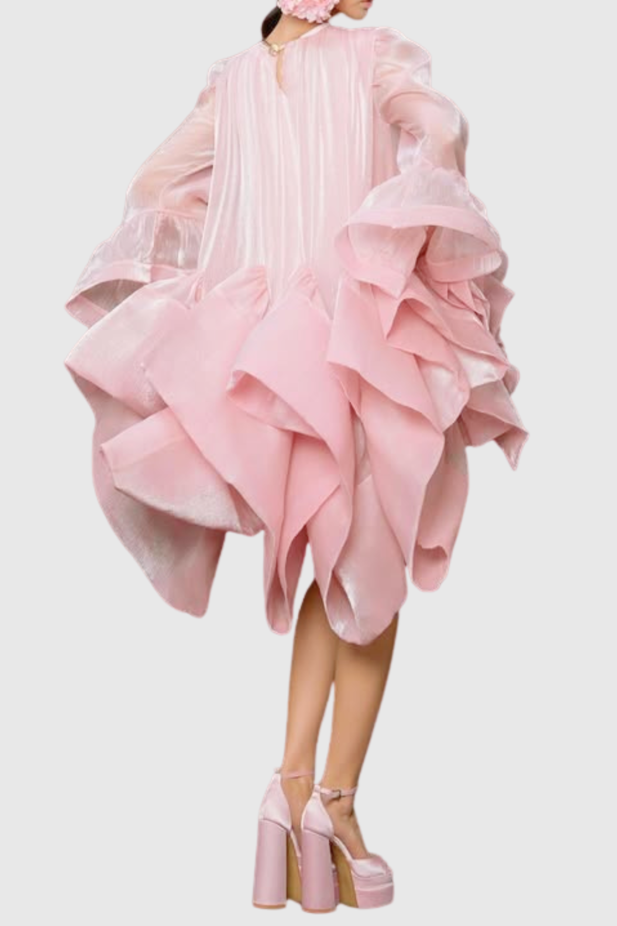 Kristina Tiered Ruffled Mini Dress