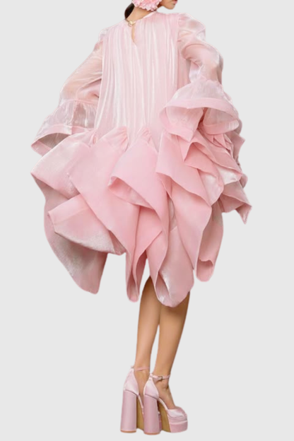 Kristina Tiered Ruffled Mini Dress