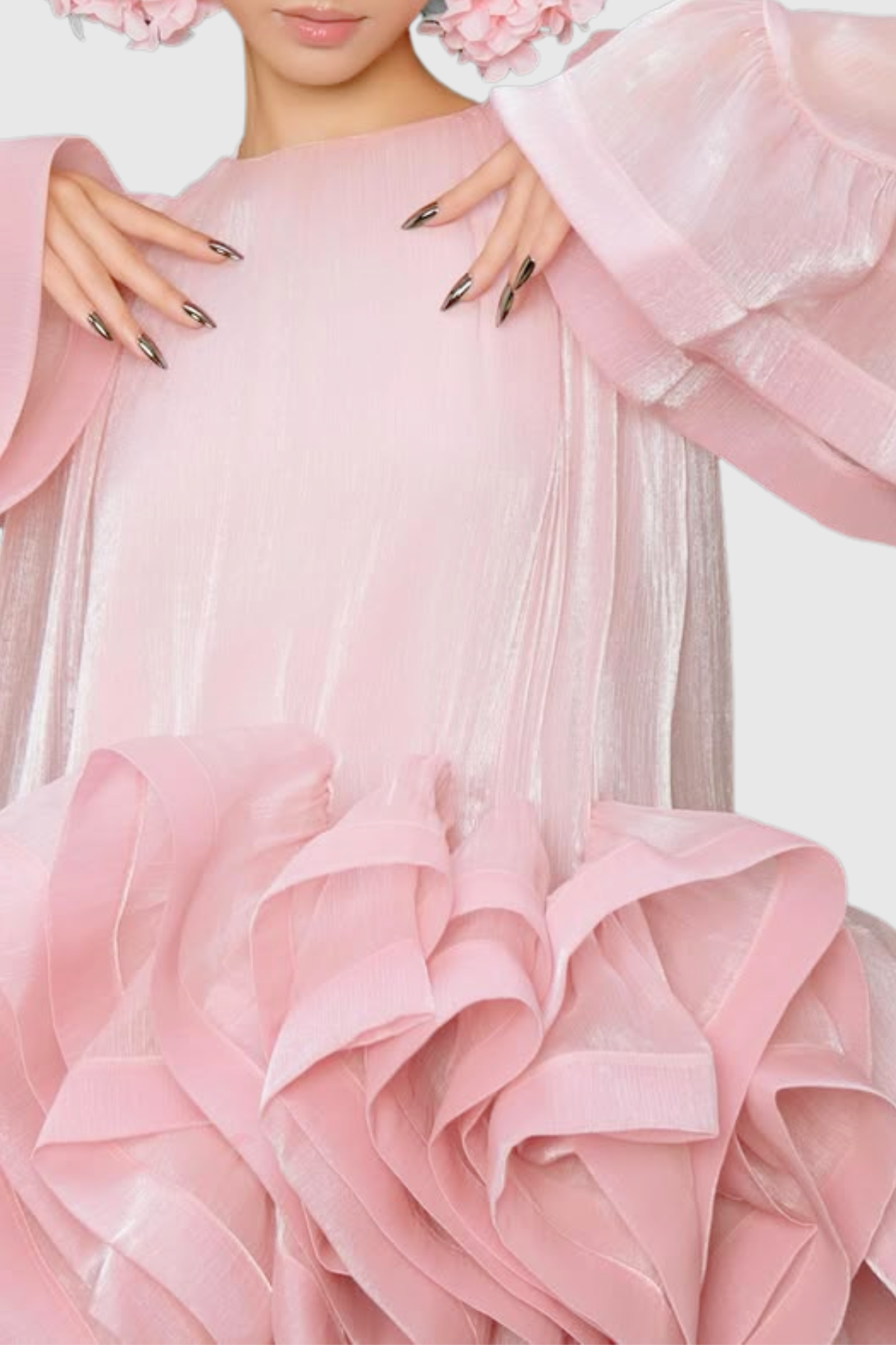 Kristina Tiered Ruffled Mini Dress