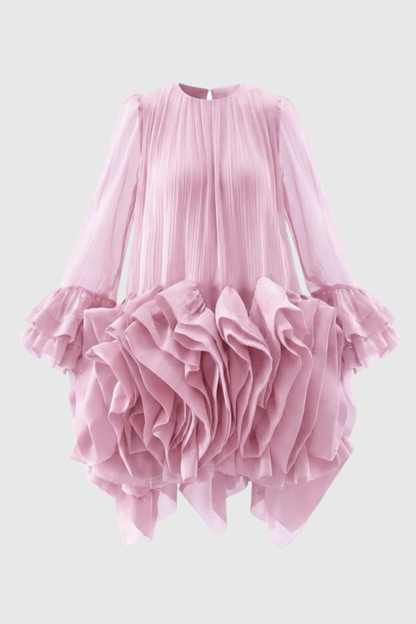 Kristina Tiered Ruffled Mini Dress