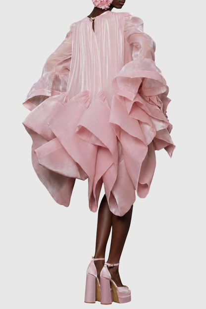 Kristina Tiered Ruffled Mini Dress