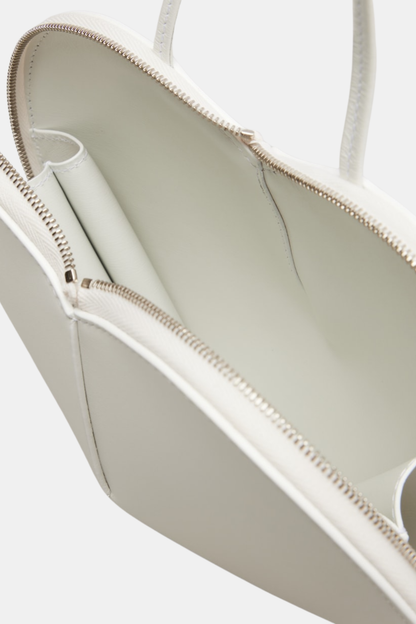 Kyaia Heart Leather Shoulder Bag - White