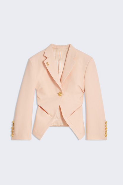 Kyen Gathered Blazer