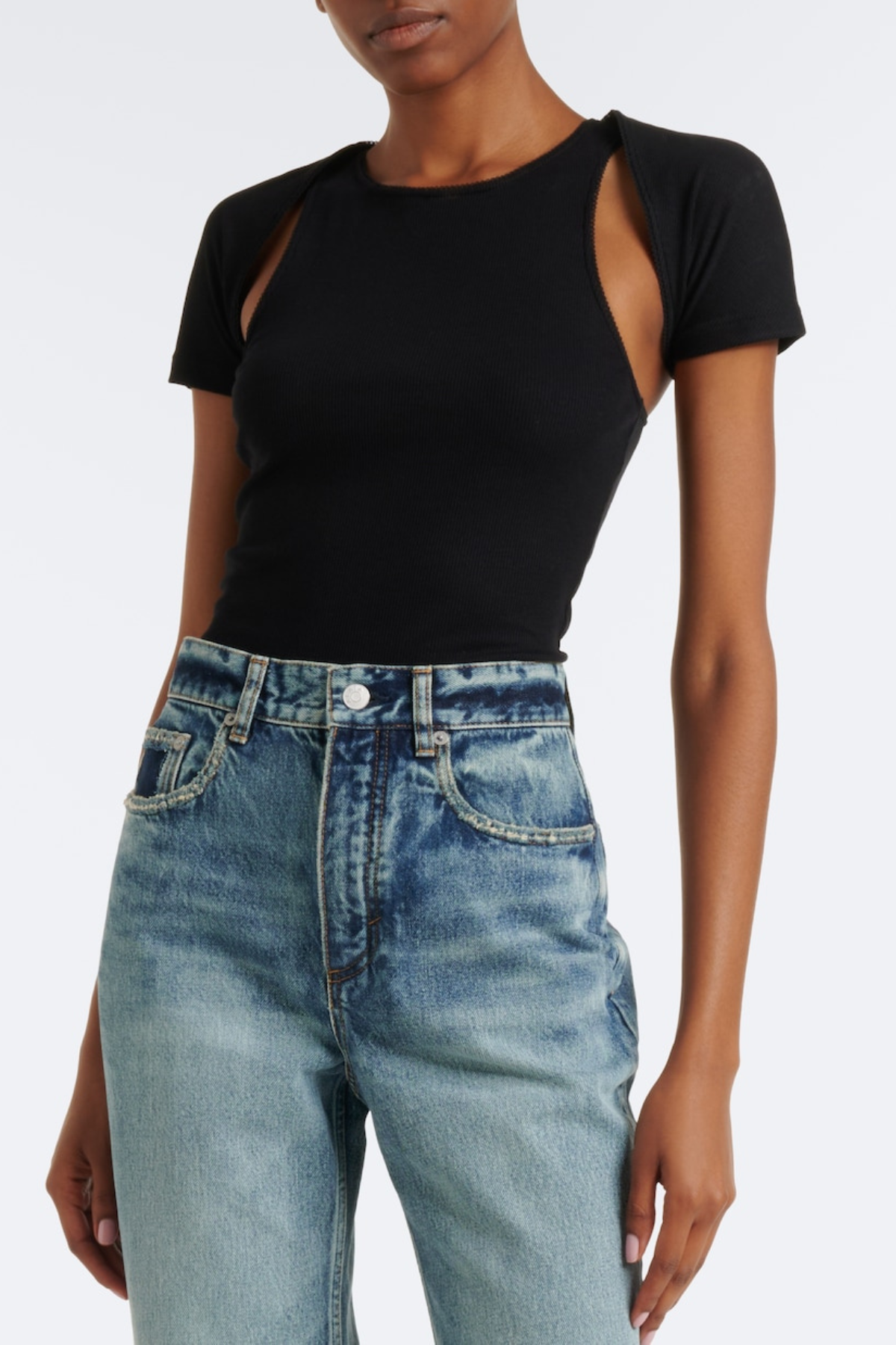 Laiase Cutout Top - Black