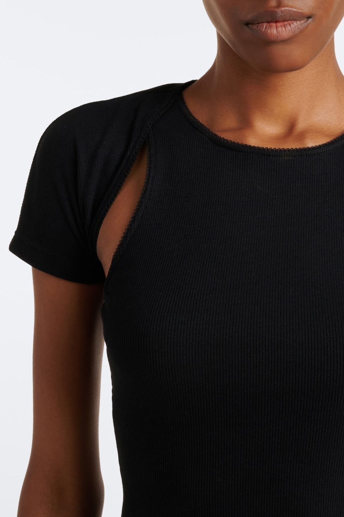 Laiase Cutout Top - Black