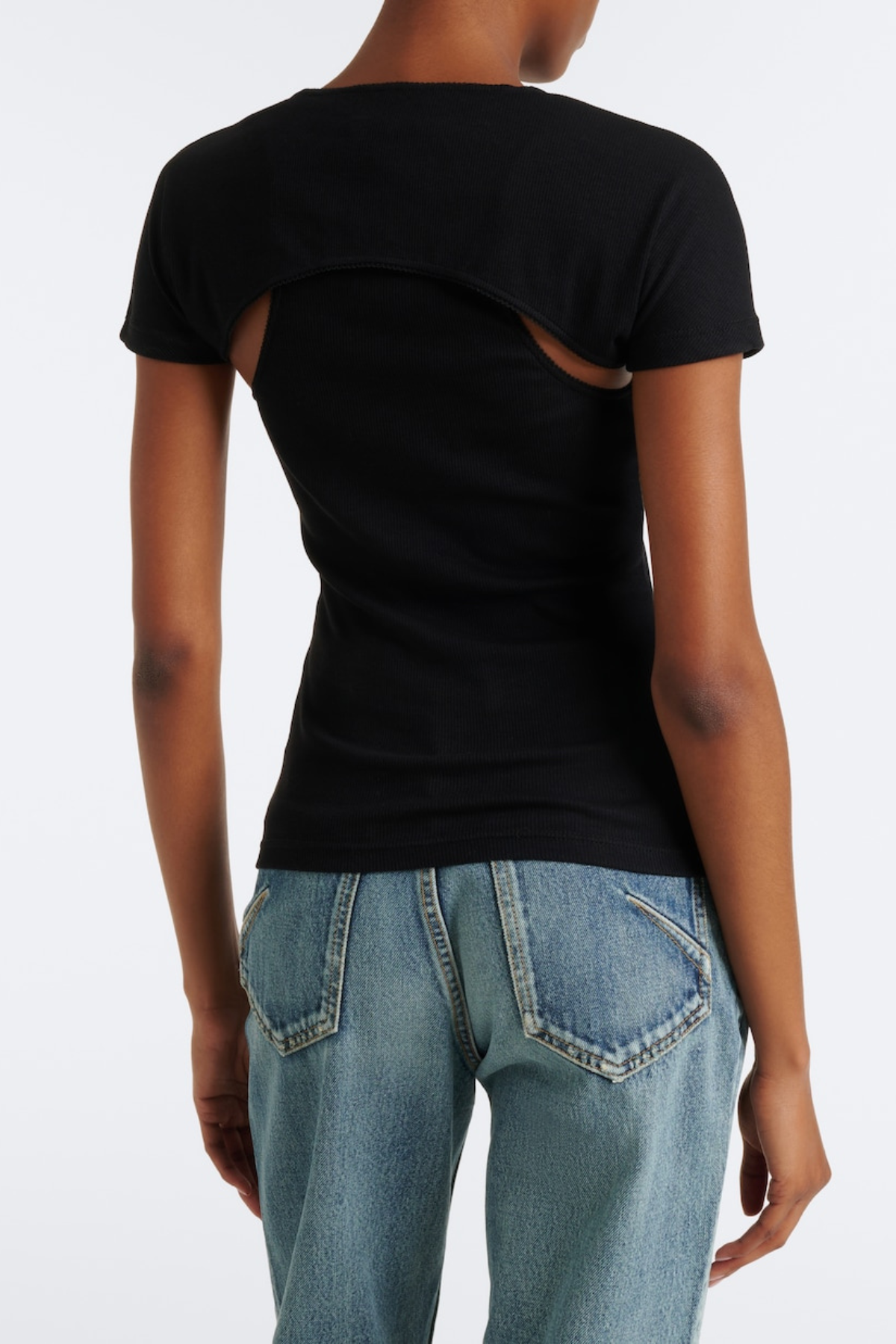 Laiase Cutout Top - Black