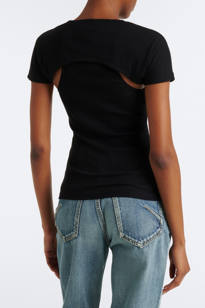 Laiase Cutout Top - Black