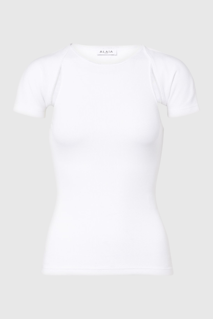 Laiase Cutout Top - White